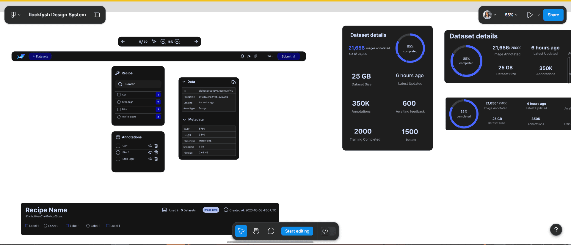 flockfysh component library