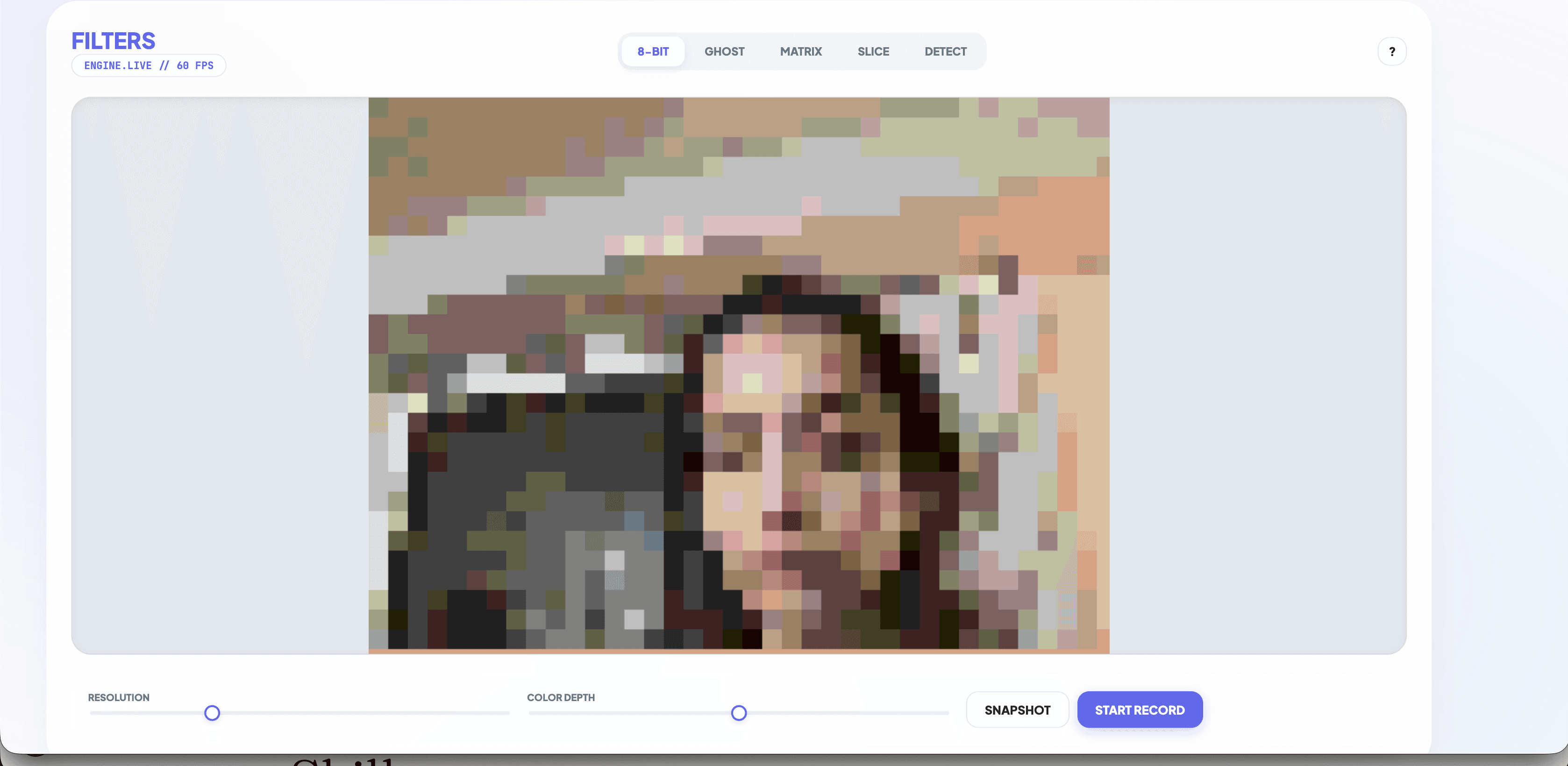 The 8-Bit filter in the earlier five-filter build